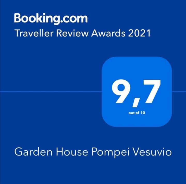 Villa Garden House Pompei Vesuvio Trecase Exterior foto